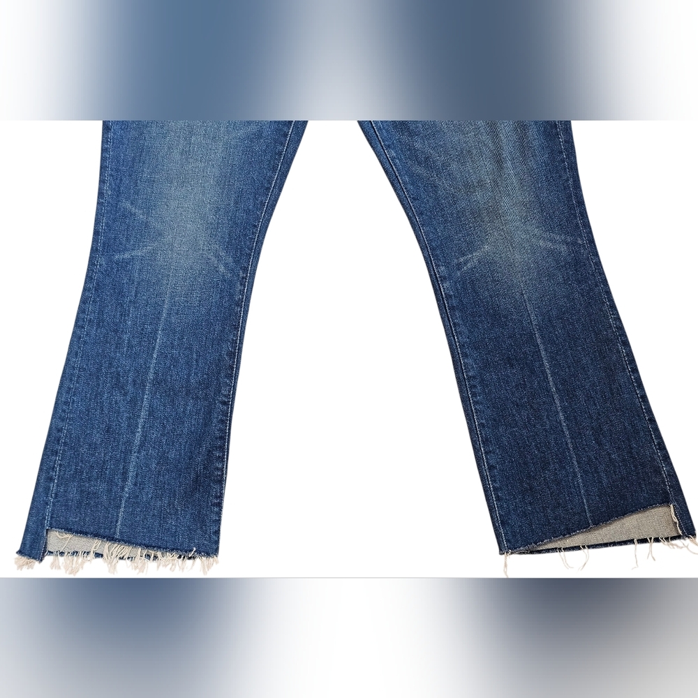 MOTHER Superior The Insider Crop Step Fray, Bad Reputationsn Size 30 - Picture 2 of 13